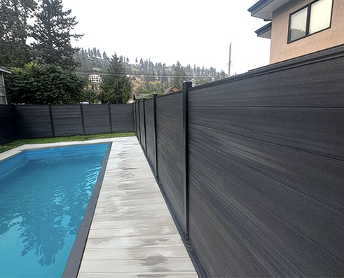 Solid Composite Fence Panels Kelowna